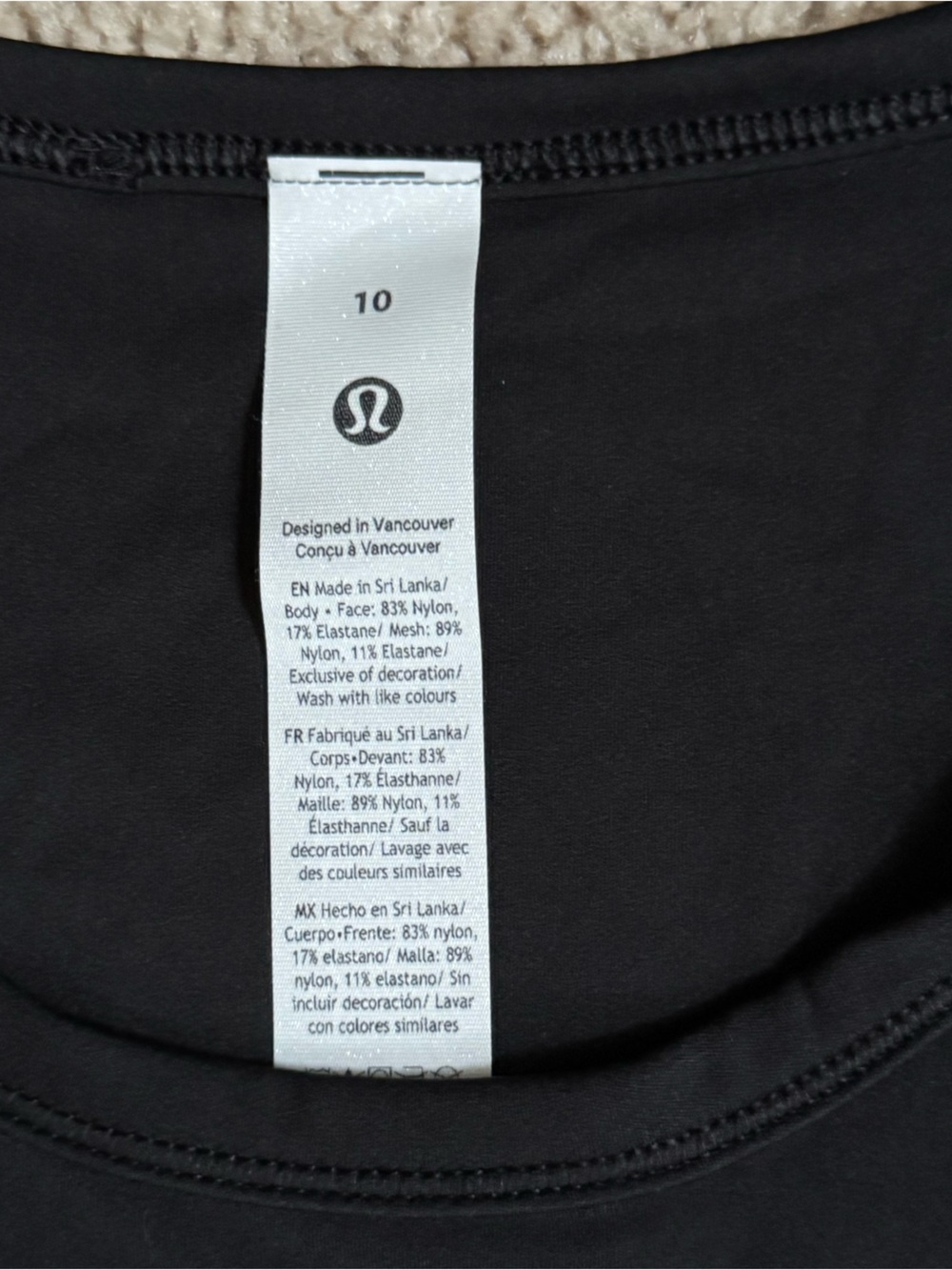 Lululemon All It Takes Back-Twist Top Size 10 - Picture 4 of 4